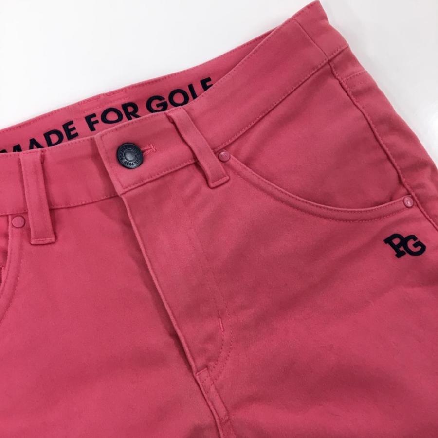 PEARLY GATES（パーリーゲイツ） パンツ ピンク 表微起毛 ストレッチ