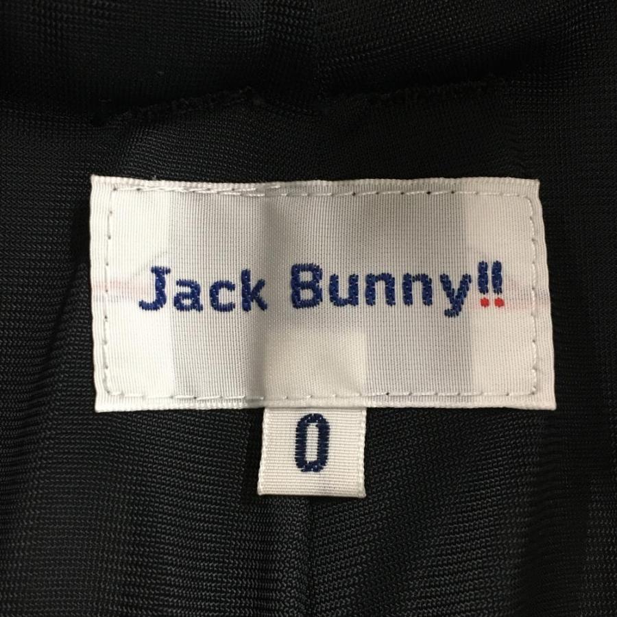 Jack Bunny!!（ジャックバニー） スカート 黒×白 後ロゴプリント 内側