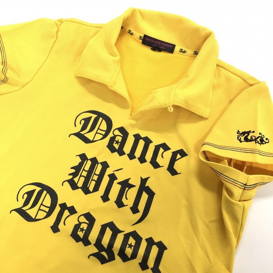 ダンスウィズドラゴン　半袖シャツ Dance With Dragon（ダンスウィズドラゴン） 半袖スキッパーシャツ