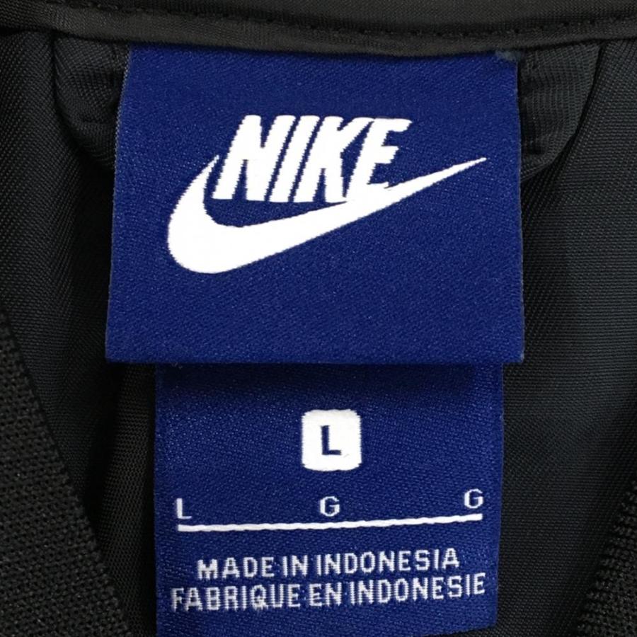 NIKE（ナイキ） 【超美品】ナイキ ジャケットブルゾン 黒 ロゴ刺しゅう