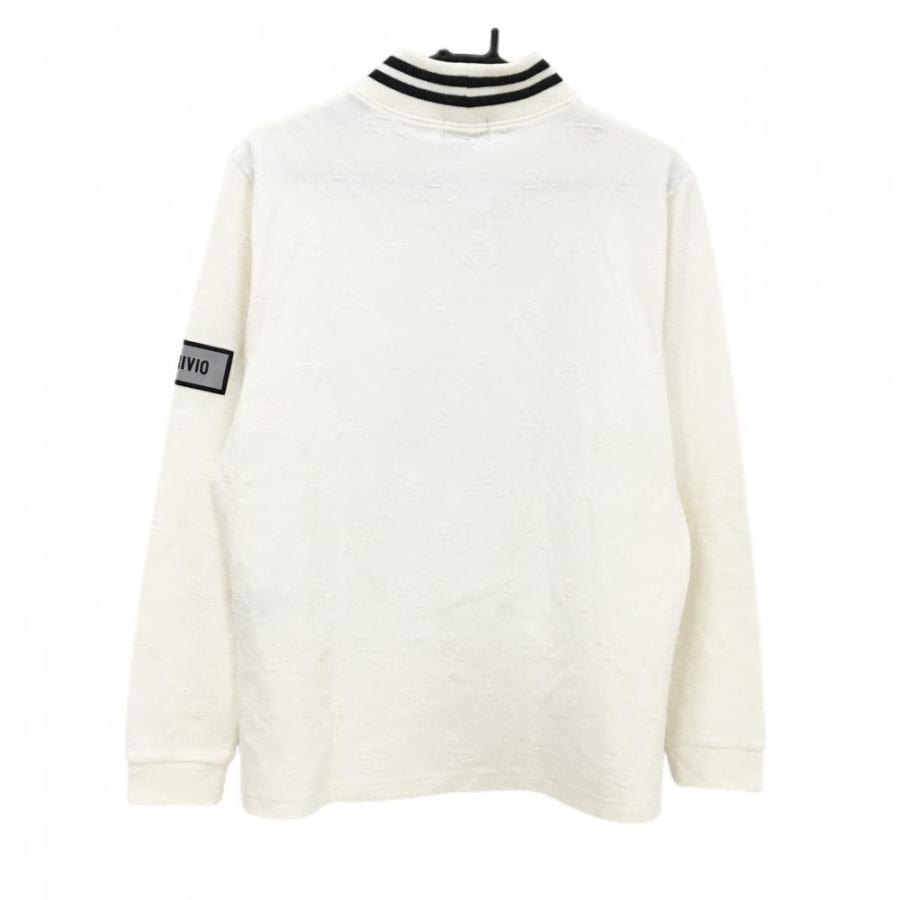 archivio（アルチビオ） 【美品】アルチビオ 長袖シャツ アイボリー×黒