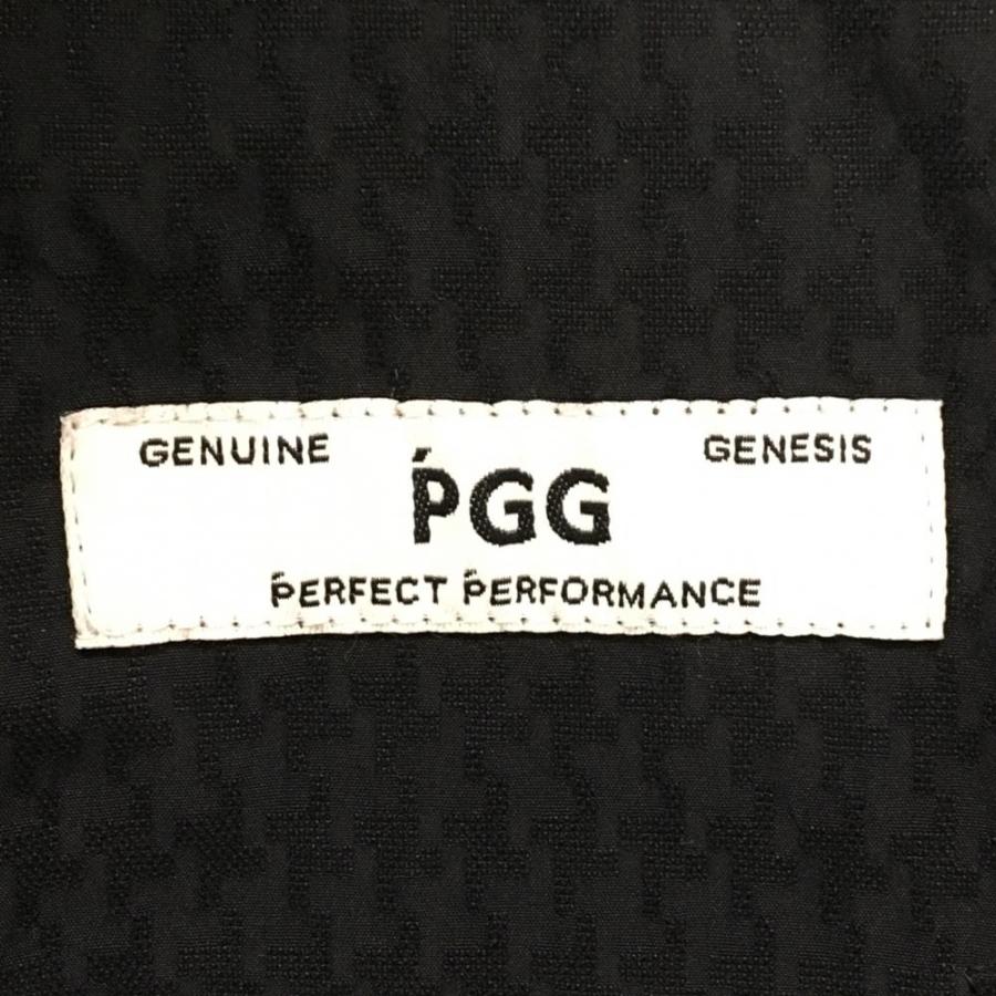 PGG 【美品】PGGパーリーゲイツ ハーフパンツ ネイビー 総柄織生地