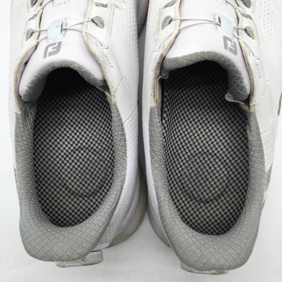 FootJoy（フットジョイ） ゴルフシューズ 白×グレー 55446J スパイク