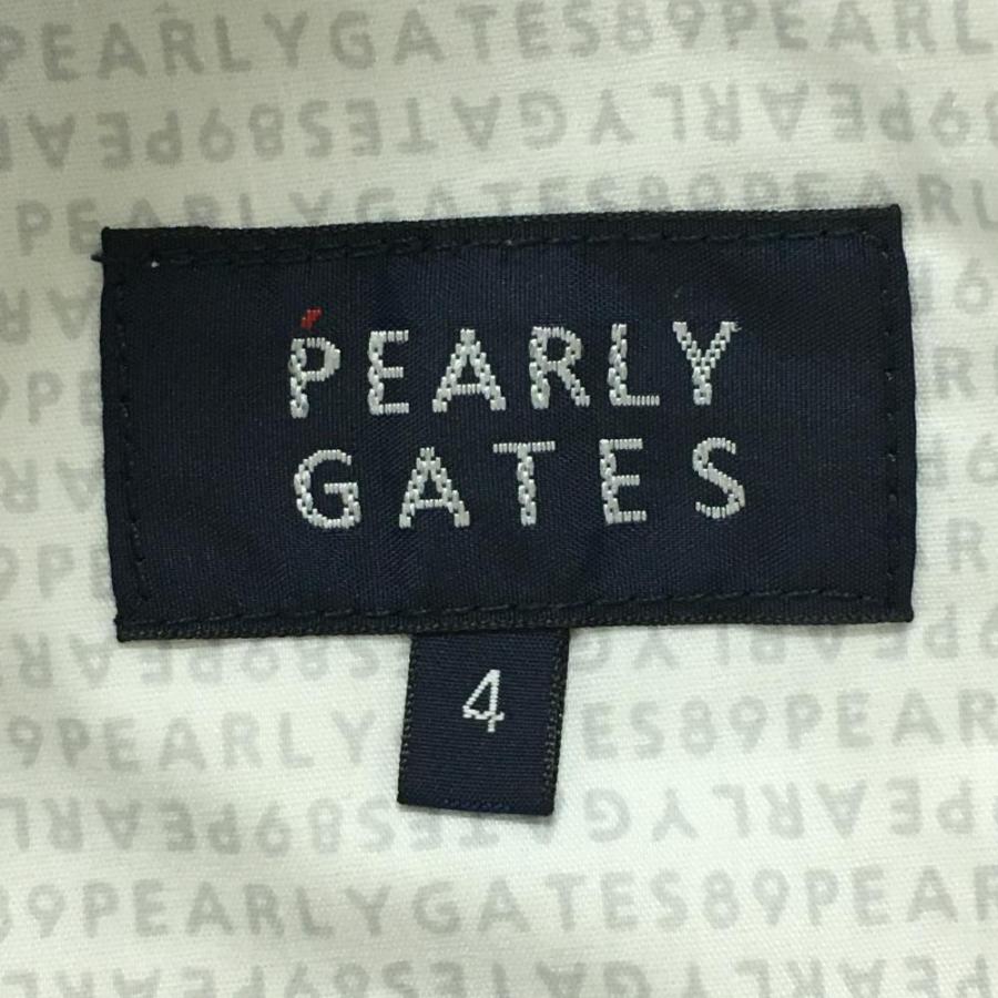 PEARLY GATES（パーリーゲイツ） ハーフパンツ グレー シリコンロゴ