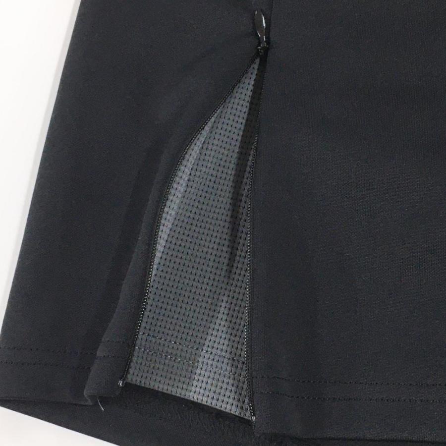 TFW49 【美品】TFW49 スカート 黒 内側インナーパンツ 裾ロゴ
