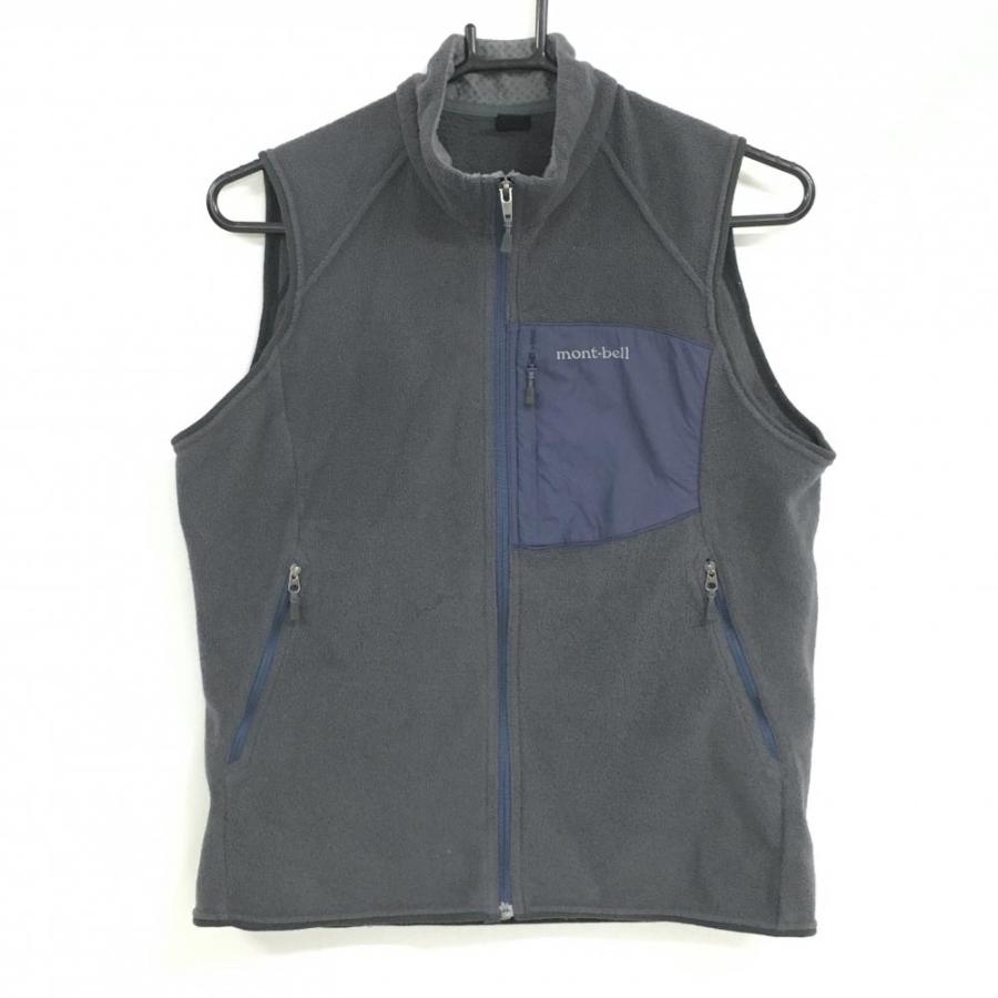 美品 mont-bell ボアフリースベスト Men's　ネイビー Amazon | [モンベル] フリースベスト ホイットニーⅡ WHITNEY2 VEST