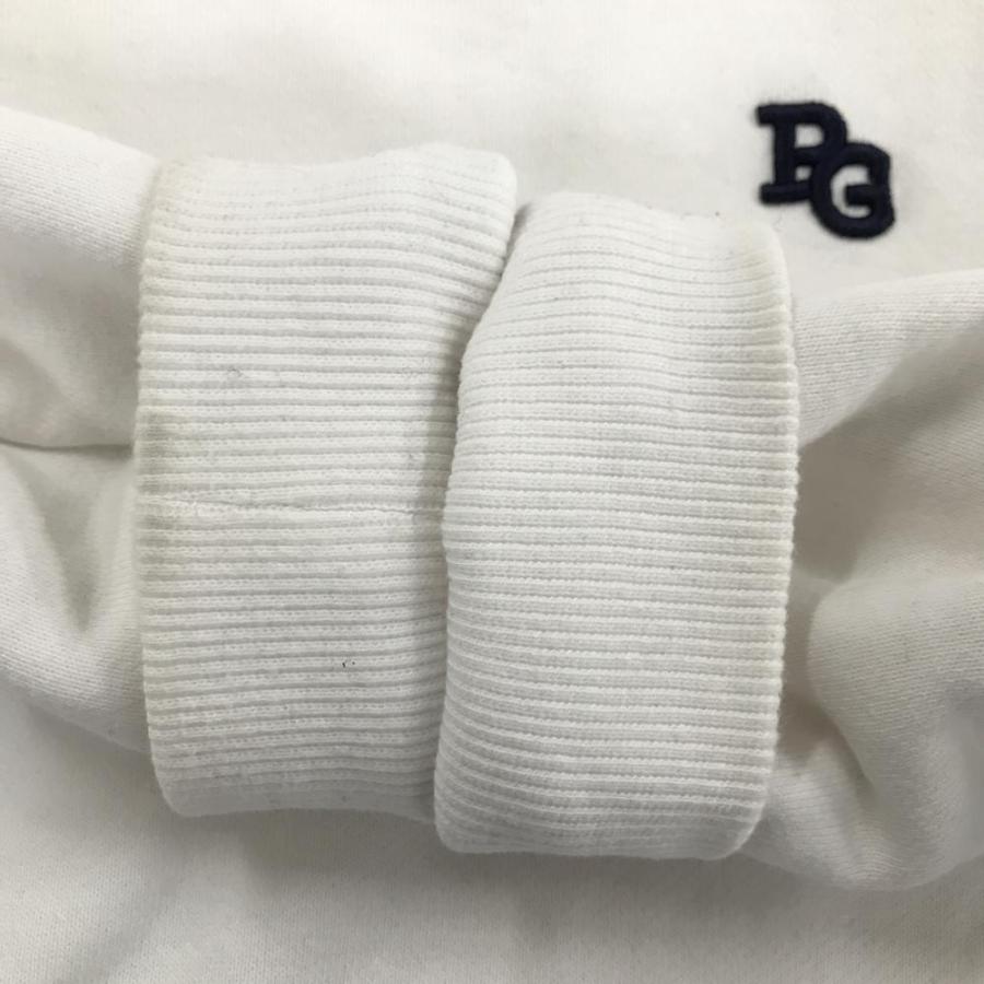 【美品】パーリーゲイツ トレーナー 白 35周年 ニコちゃん スウェット  レディース 1(M) ゴルフウェア 2024年モデル PEARLY GATESの画像