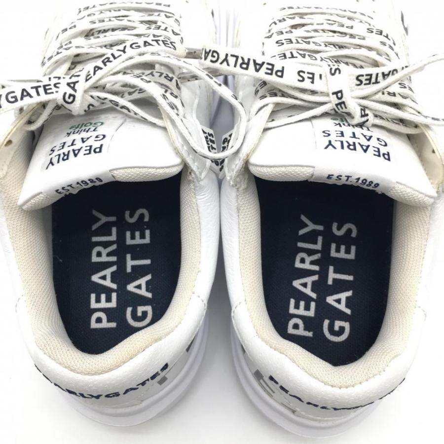 新品未使用PEARLY GATES ゴルフシューズ24センチネイビー/ホワイト PEARLY GATES（パーリーゲイツ） 【美品】パーリーゲイツ ゴルフ