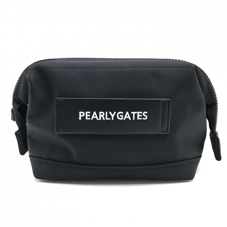 PEARLY GATES（パーリーゲイツ） 【超美品】パーリーゲイツ ポーチ 黒