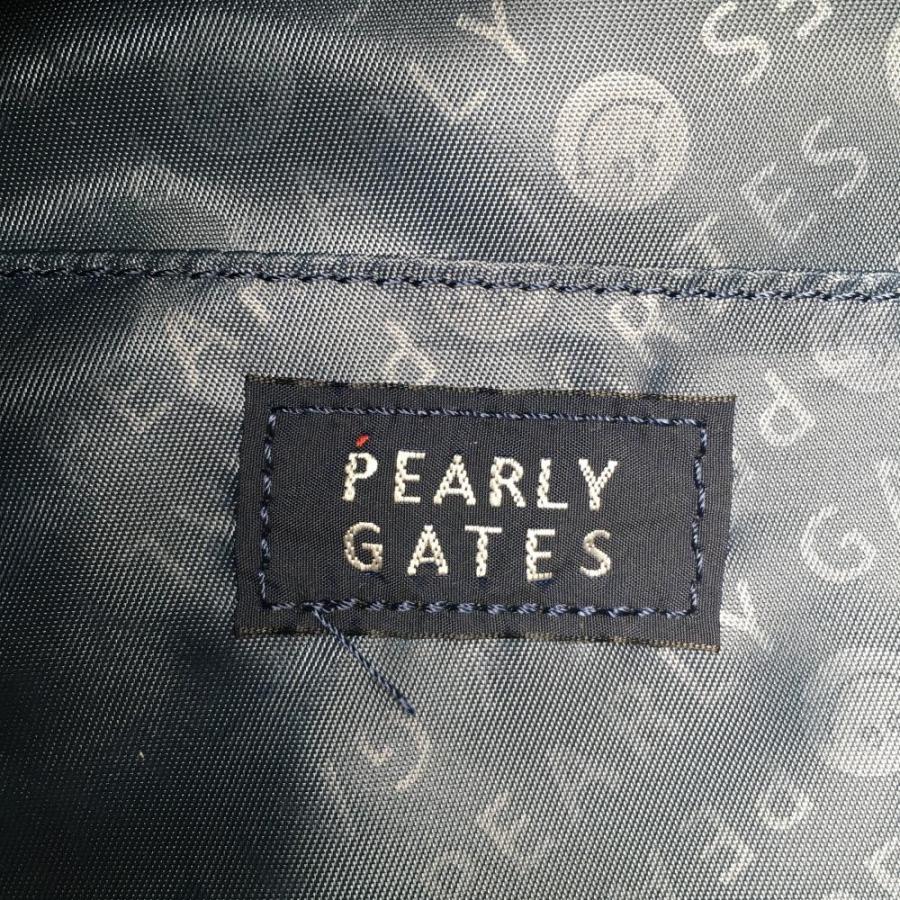 新品未使用　パーリーゲイツ　ロッカーバッグ　PG ニコちゃん　総柄　大容量収納 PEARLY GATES（パーリーゲイツ） ロッカーバッグ 白×イエロー ニコ