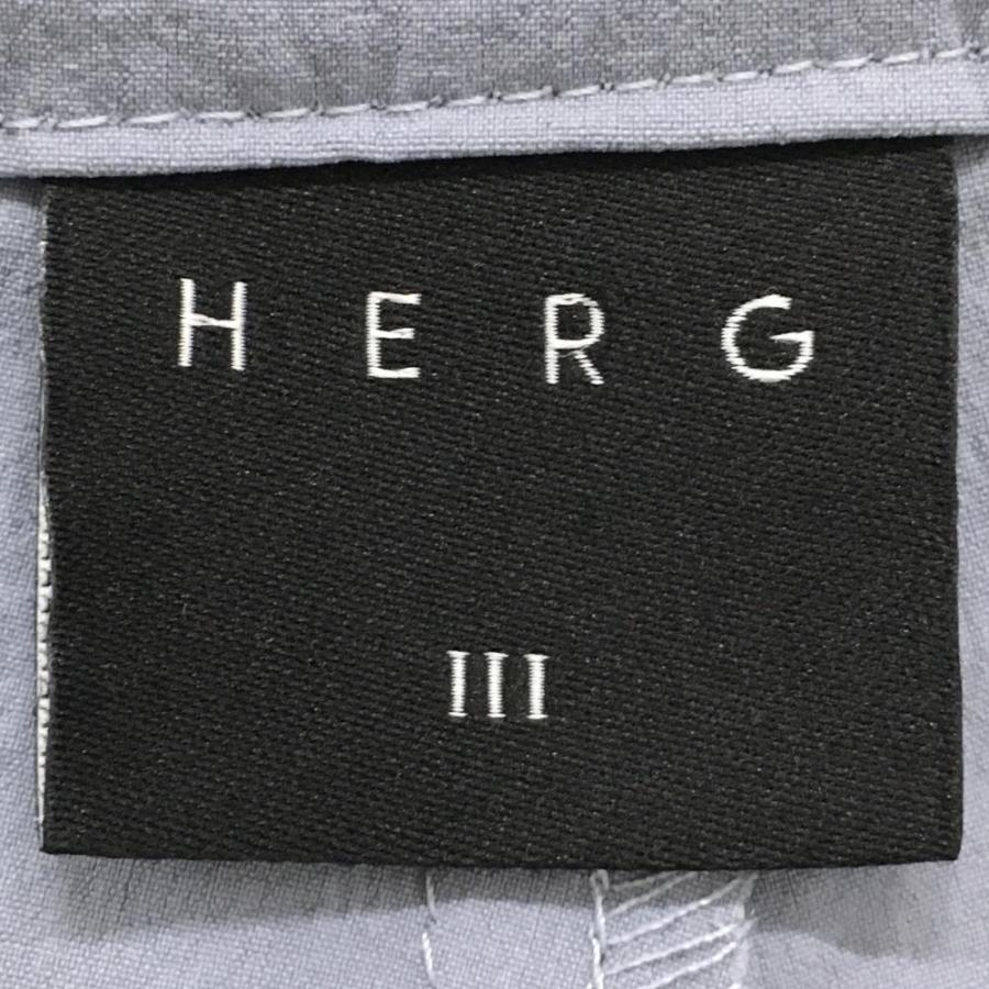 HERG1（エルグワン） 【超美品】エルグワン ハーフパンツ ブルーグレー