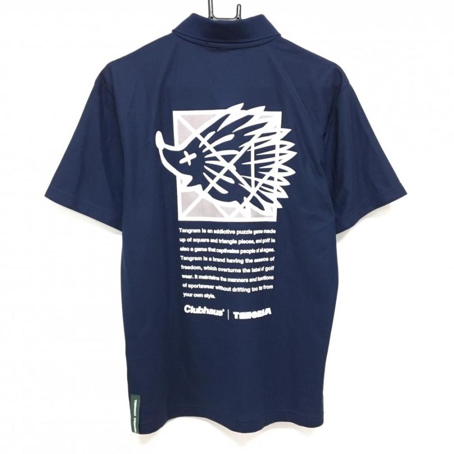 clubhouse✖️タングラム　半袖　ポロシャツ TANGRAM（タングラム） 【超美品】タングラム×クラブハウス 半袖