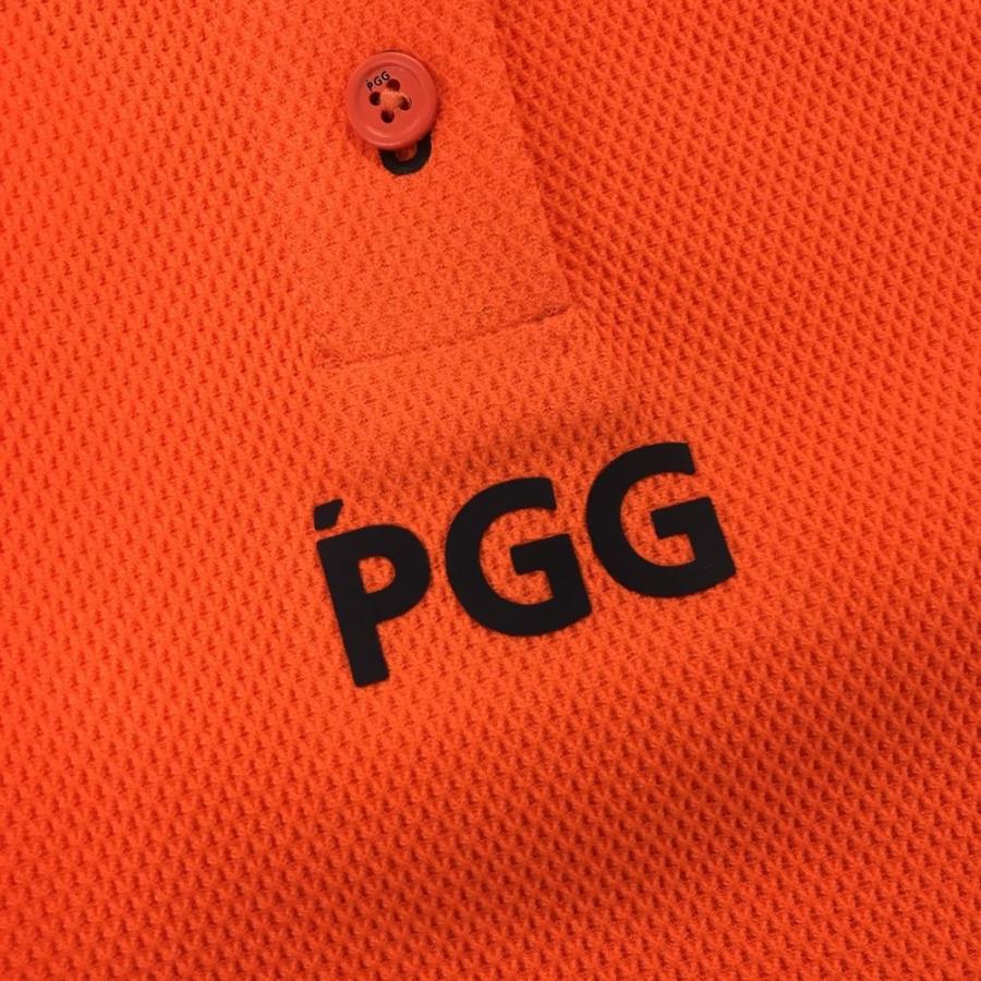 PGG 【新品】PGGパーリーゲイツ ノースリーブポロシャツ オレンジ