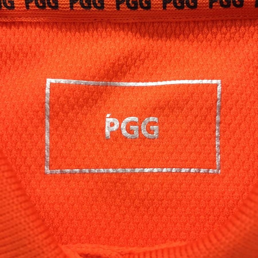 PGG 【新品】PGGパーリーゲイツ ノースリーブポロシャツ オレンジ