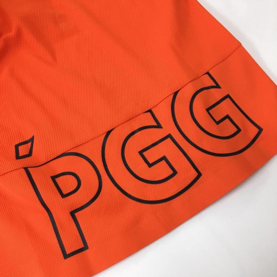 PGG 【新品】PGGパーリーゲイツ ノースリーブポロシャツ オレンジ