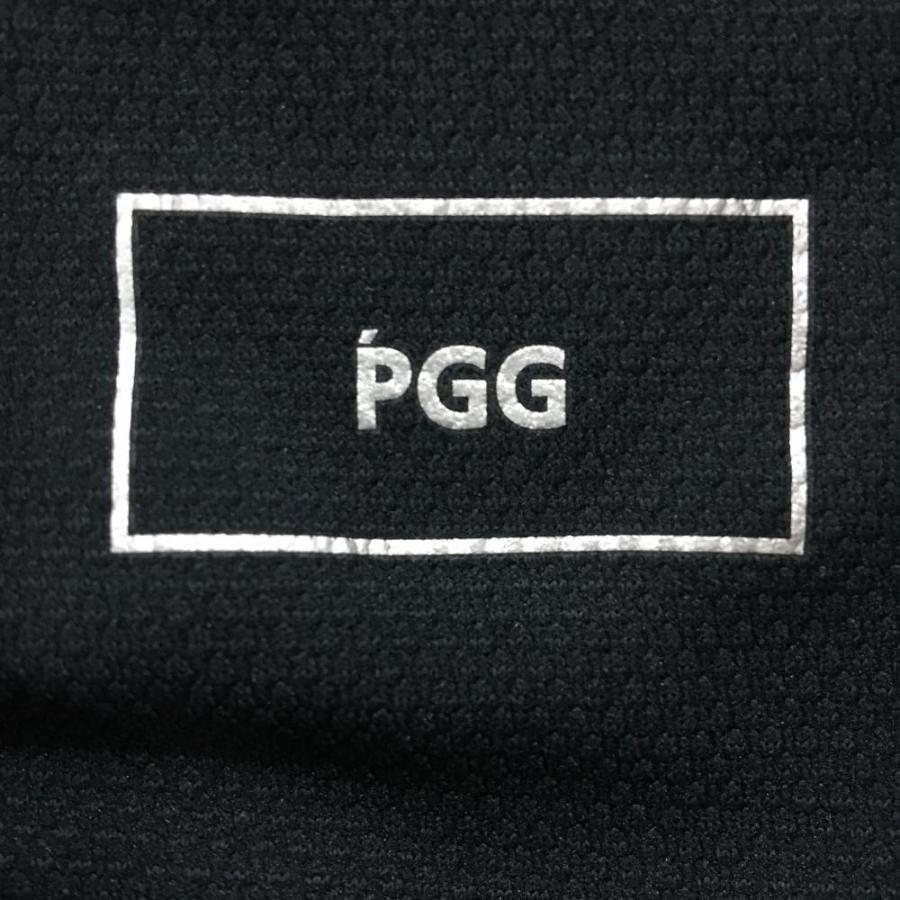 PGG 【新品】PGGパーリーゲイツ ノースリーブポロシャツ ネイビー×白