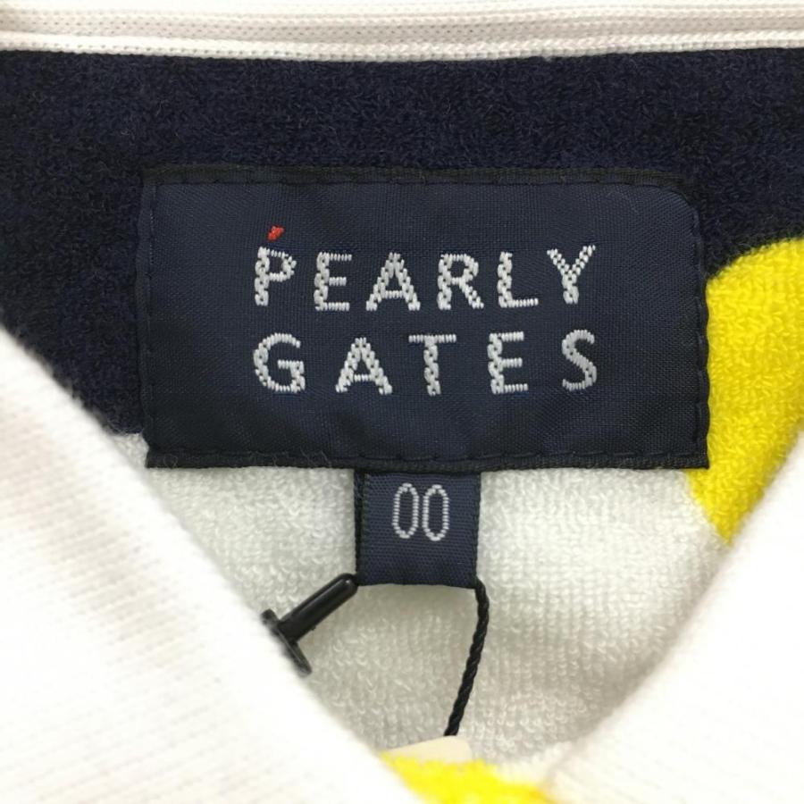 未使用品　パーリーゲイツボーダーノースリーブポロシャツサイズ1 PEARLY GATES（パーリーゲイツ） 【新品】パーリーゲイツ ノースリーブ