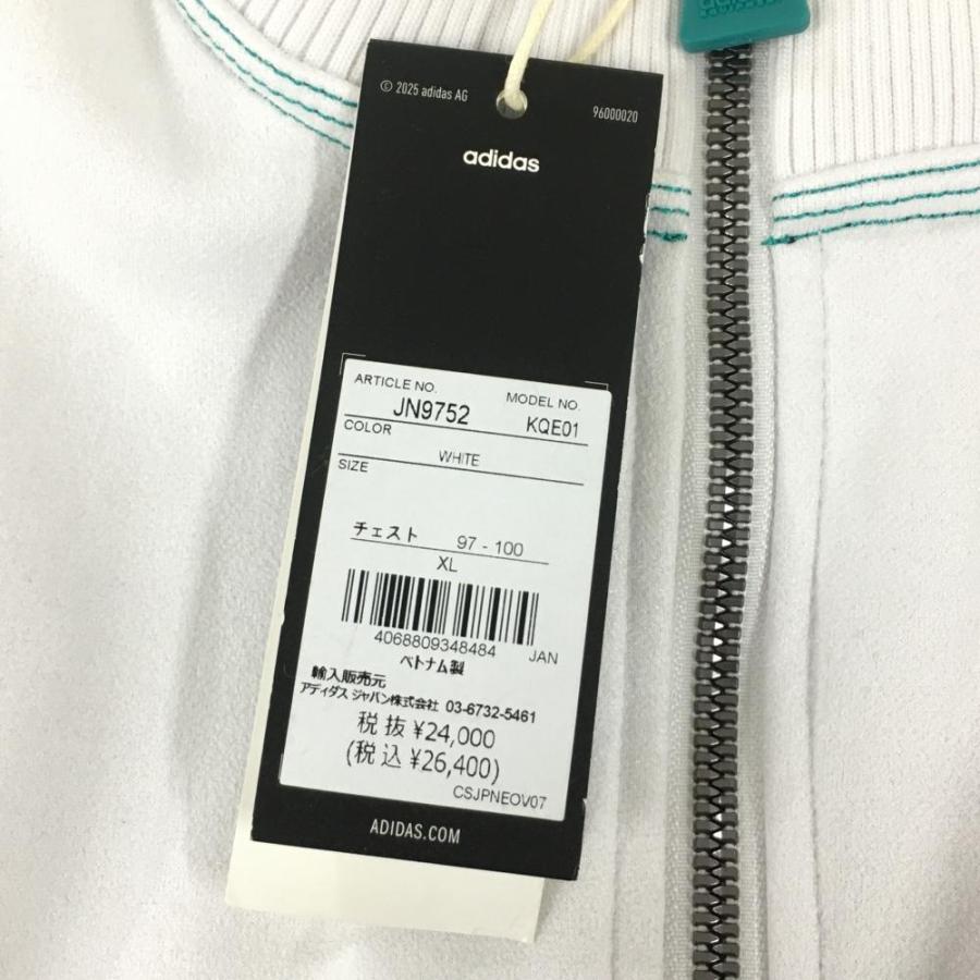 adidas（アディダス） 【新品】アディダス トレーナー 白×グリーン×黒
