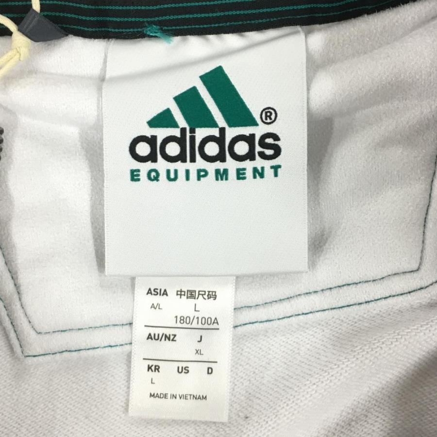 adidas（アディダス） 【新品】アディダス トレーナー 白×グリーン×黒