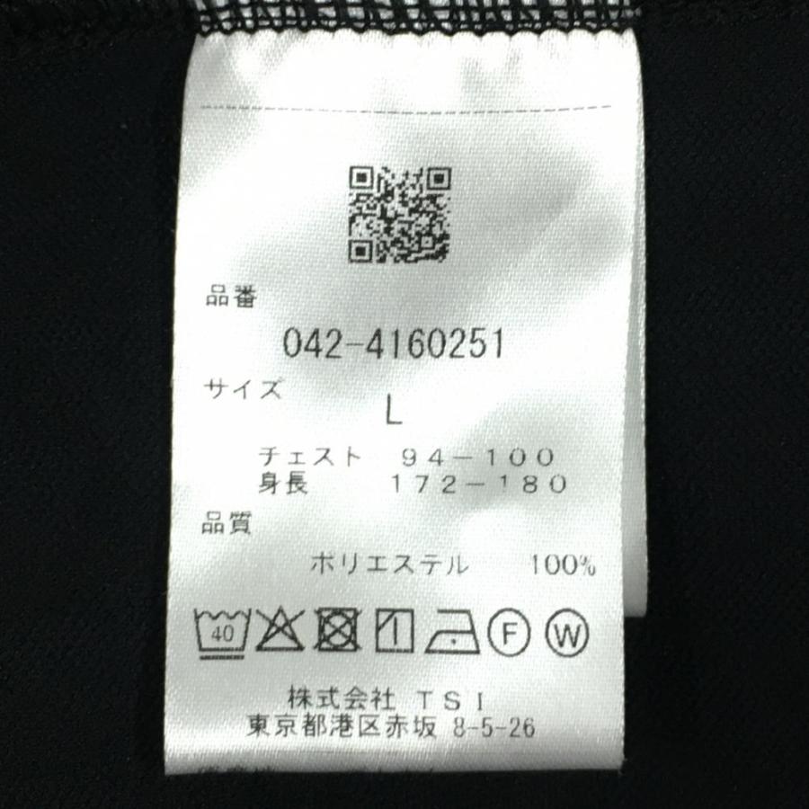 St ANDREWS 【超美品】セントアンドリュース 半袖ポロシャツ 黒 ロゴ総
