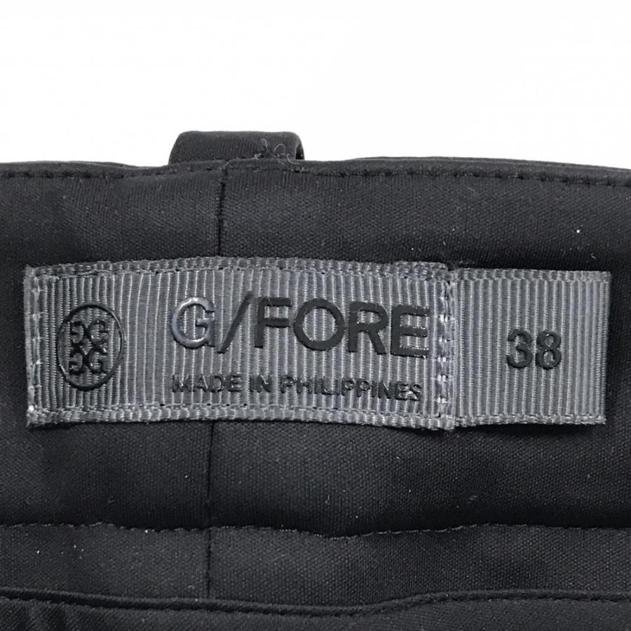 G/FORE（ジーフォア） 【未使用品】ジーフォア パンツ 黒×白 サイド