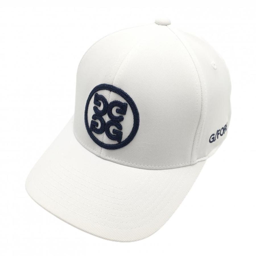 ジーフォース　帽子　キャップ　ゴルフ　白 G/FORE（ジーフォア） キャップ 白×ネイビー 立体ロゴ刺しゅう 110