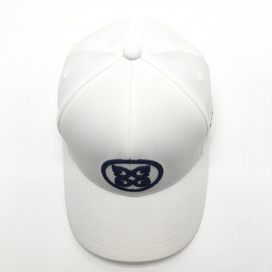 G/FORE（ジーフォア） キャップ 白×ネイビー 立体ロゴ刺しゅう 110