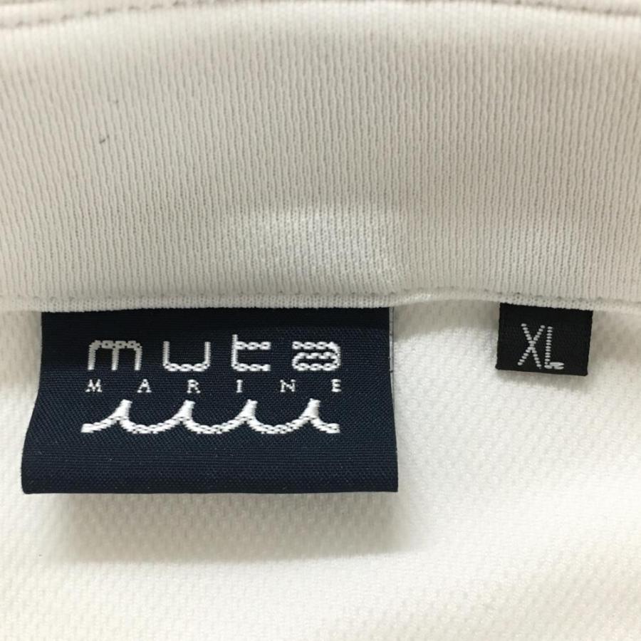 muta MARINE（ムータマリン） 【美品】ムータマリン 半袖ポロシャツ 白