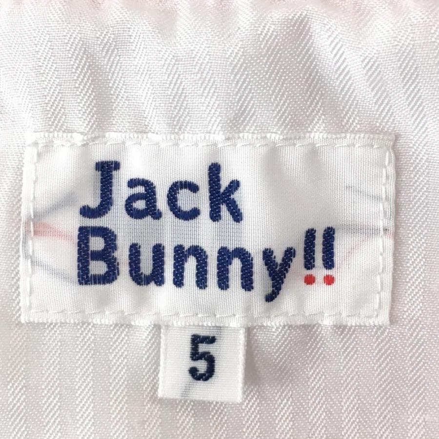 【未使用品】Jack Bunny!! 総柄ロゴパンツ サイズ5 ゴルフ メンズ Jack Bunny!!（ジャックバニー） 【美品】ジャックバニー パンツ