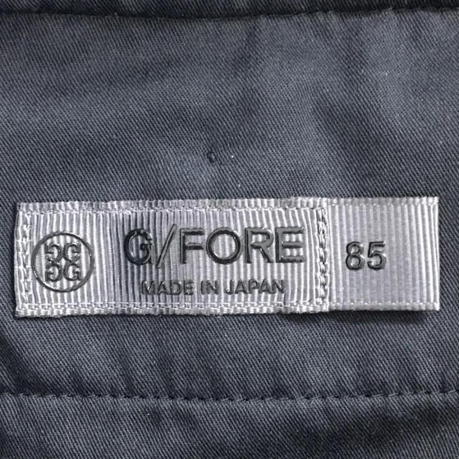 G/FORE（ジーフォア） 【新品】ジーフォア パンツ 黒 地模様 サイド