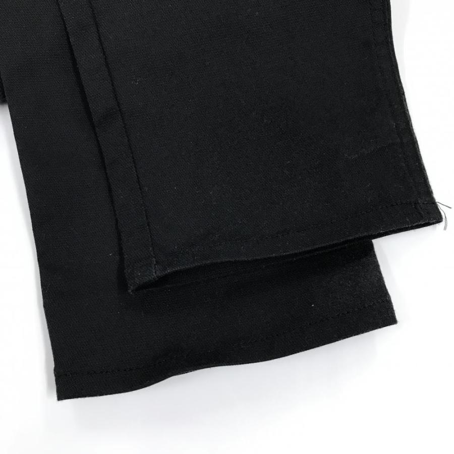 【美品】マスターバニー パンツ 黒 ベルト部ポケット着脱可 ストレッチ レディース 1(M) ゴルフウェア 2025年モデル MASTER BUNNY EDITIONの画像