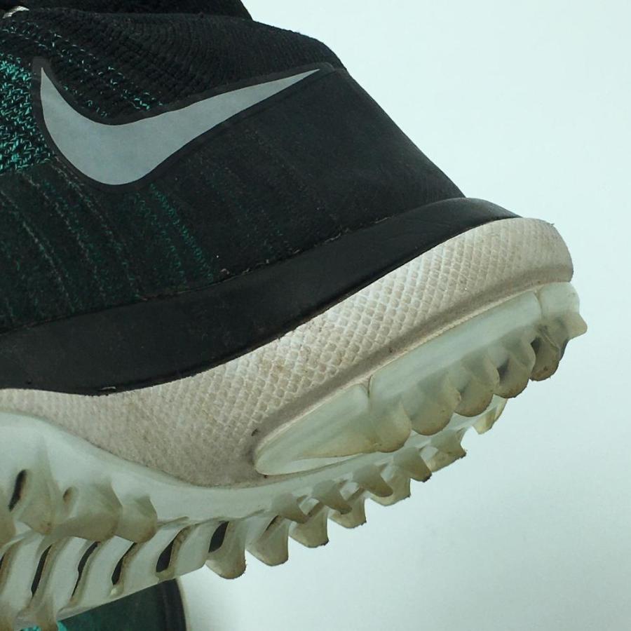 NIKE（ナイキ） 【美品】ナイキ ゴルフシューズ 黒×グリーン 844450