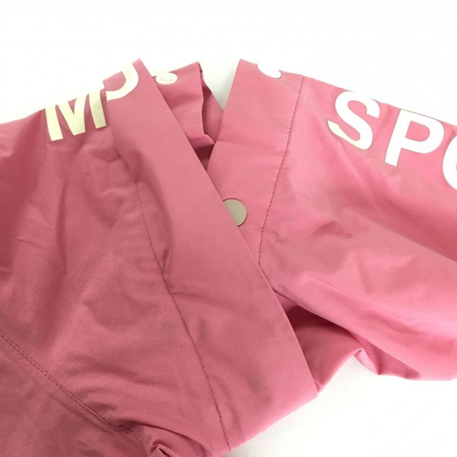 M-U SPORTS レインウェア セット M-U SPORTS ロゴプリント レイン