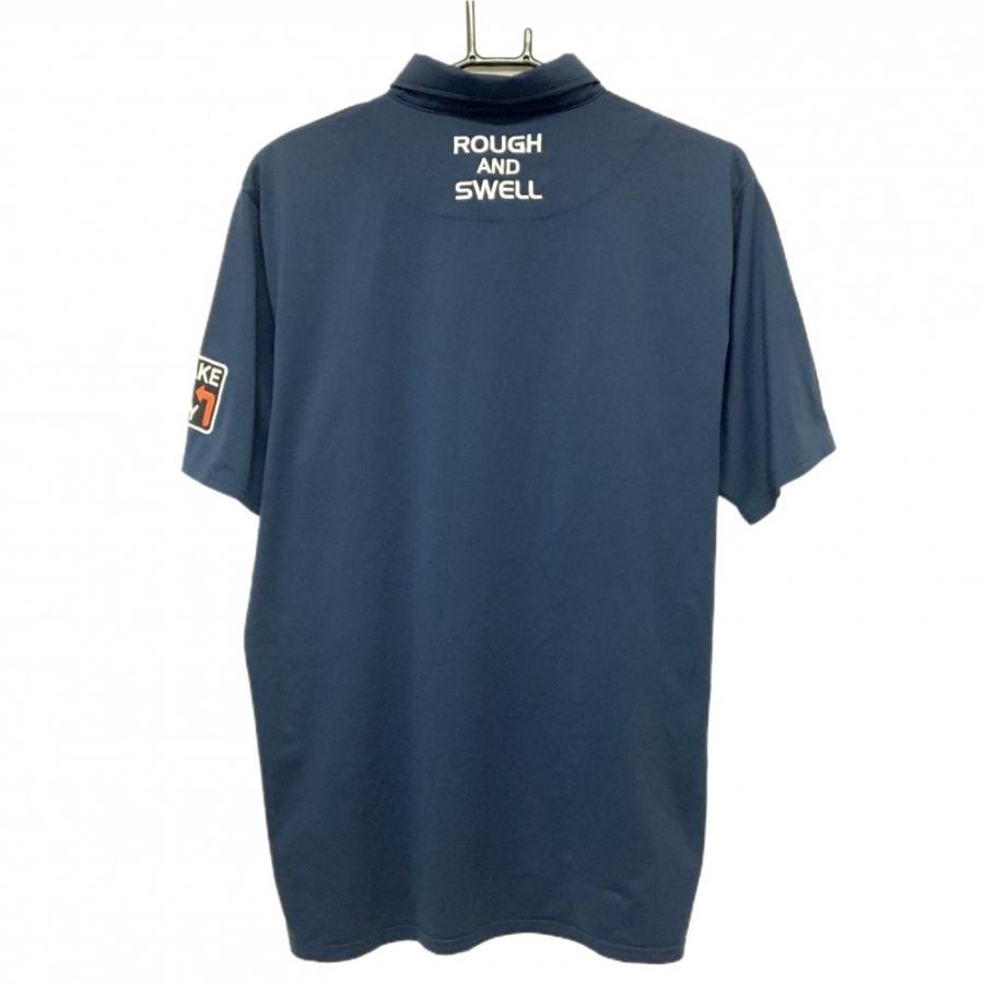 rough & swell ポロシャツ XL ネイビー ドット rough & swell ポロシャツ XL ネイビー ドット 【公式通販】
