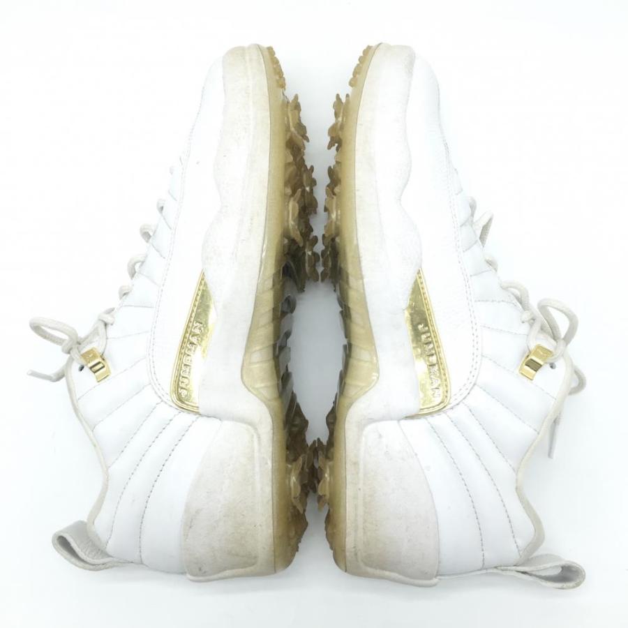 NIKE（ナイキ） ゴルフシューズ 白×ゴールド DM0106-117 エア