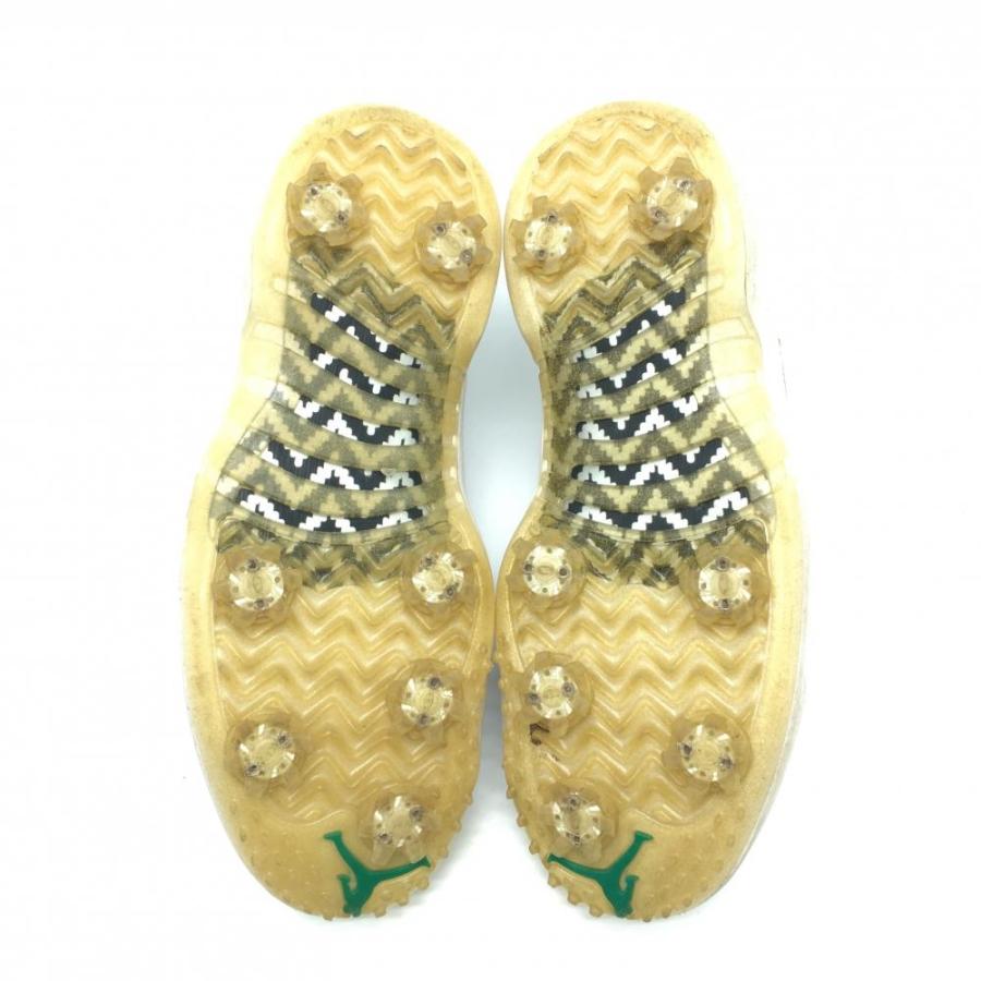 NIKE（ナイキ） ゴルフシューズ 白×ゴールド DM0106-117 エア