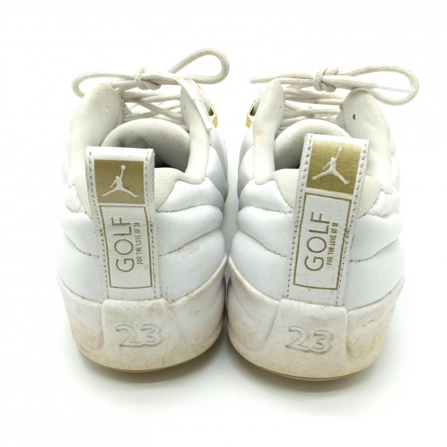 NIKE（ナイキ） ゴルフシューズ 白×ゴールド DM0106-117 エア