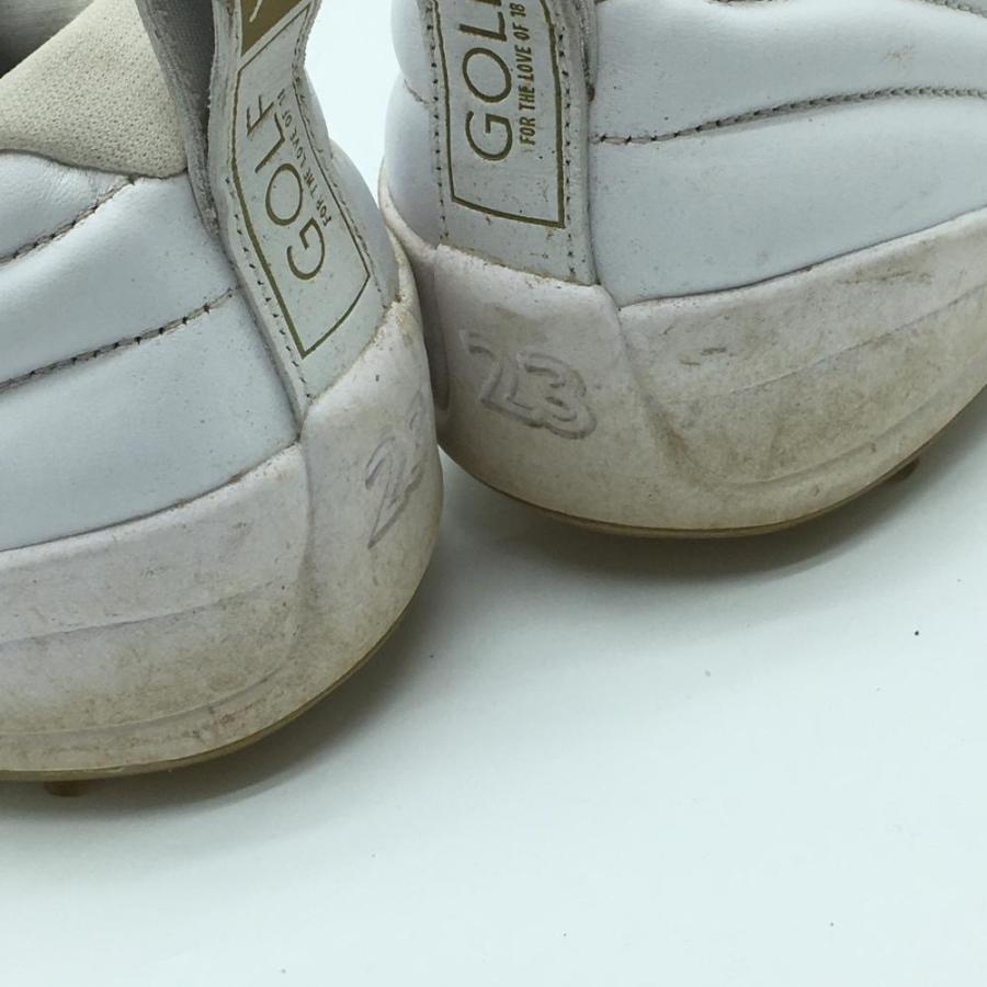 NIKE（ナイキ） ゴルフシューズ 白×ゴールド DM0106-117 エア