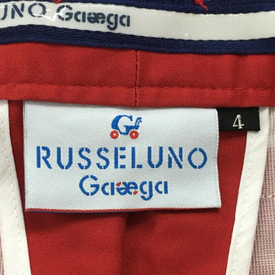 Russeluno（ラッセルノ） 【超美品】ラッセルノ パンツ レッド サイド