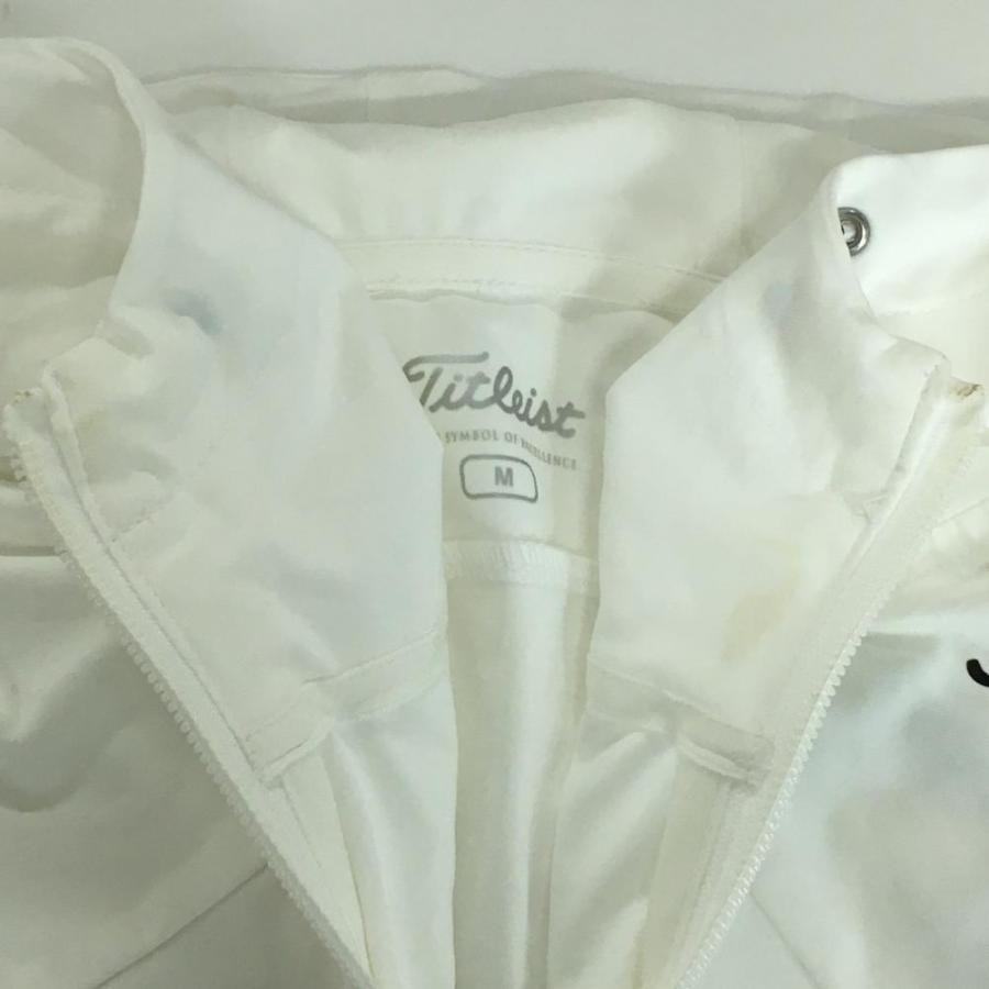 Titleist（タイトリスト） ジップパーカー 白 ジャケット 薄手 メンズ
