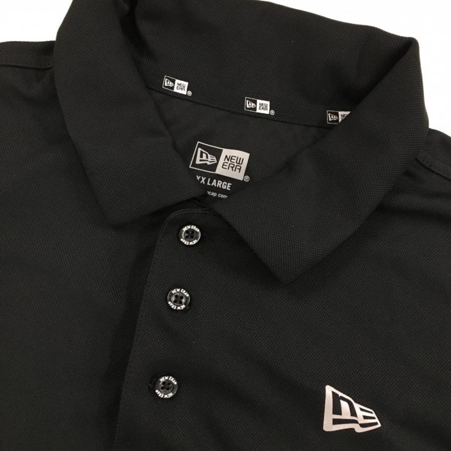 NEW ERA（ニューエラ） 【超美品】ニューエラ 半袖ポロシャツ 白 背面