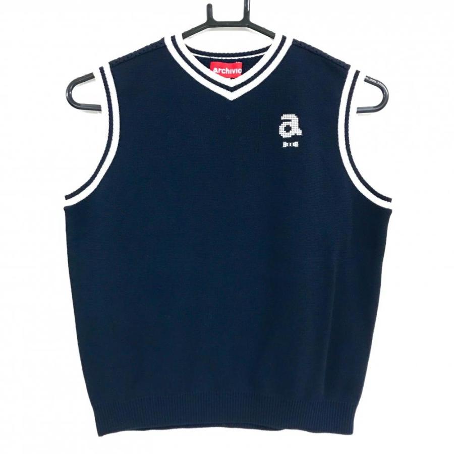 archivio（アルチビオ） 【超美品】アルチビオ ニットベスト ダーク