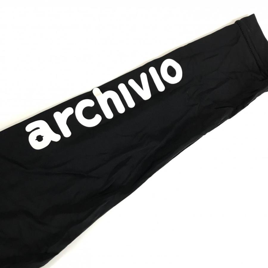 archivio（アルチビオ） 【美品】アルチビオ インナーシャツ 黒 袖ロゴ