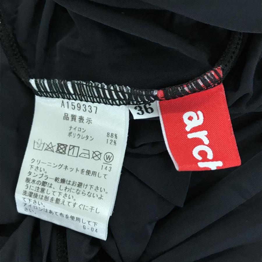 archivio（アルチビオ） 【美品】アルチビオ インナーシャツ 黒 袖ロゴ