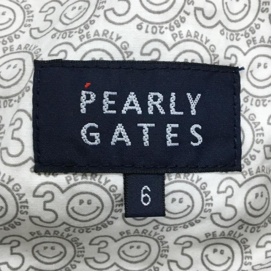 新品 パーリーゲイツ ゴルフ　ニコちゃん総柄パンツ/6(84-88)/ネイビー PEARLY GATES（パーリーゲイツ） 【超美品】パーリーゲイツ ハーフ
