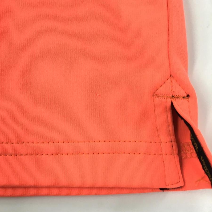 新品未使用Resurrection レザレクション 半袖シャツ オレンジ L Resurrection 【超美品】レザレクション 半袖ハイネックシャツ 蛍光