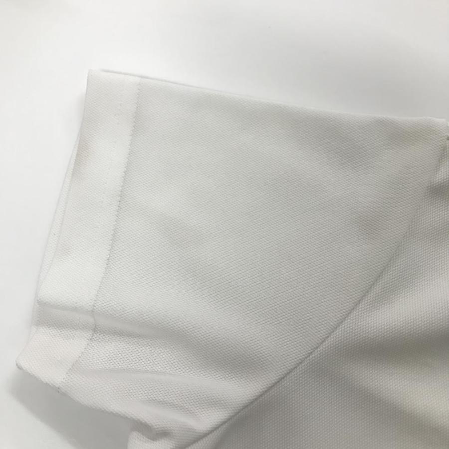 muta MARINE（ムータマリン） 半袖ハイネックシャツ 白×ネイビー ロゴ