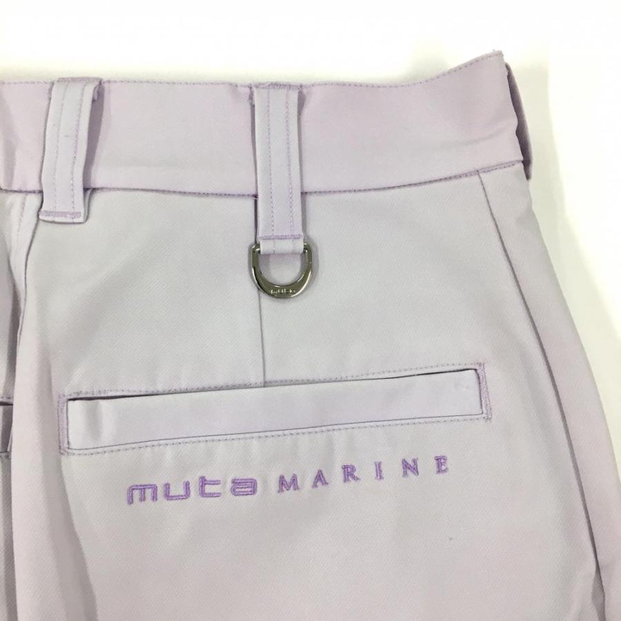 muta MARINE（ムータマリン） スカート ライトパープル ロゴ刺しゅう