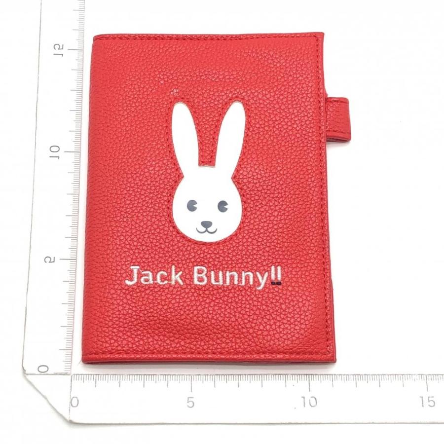 Jack Bunny!!（ジャックバニー） スコアカードケース レッド×白