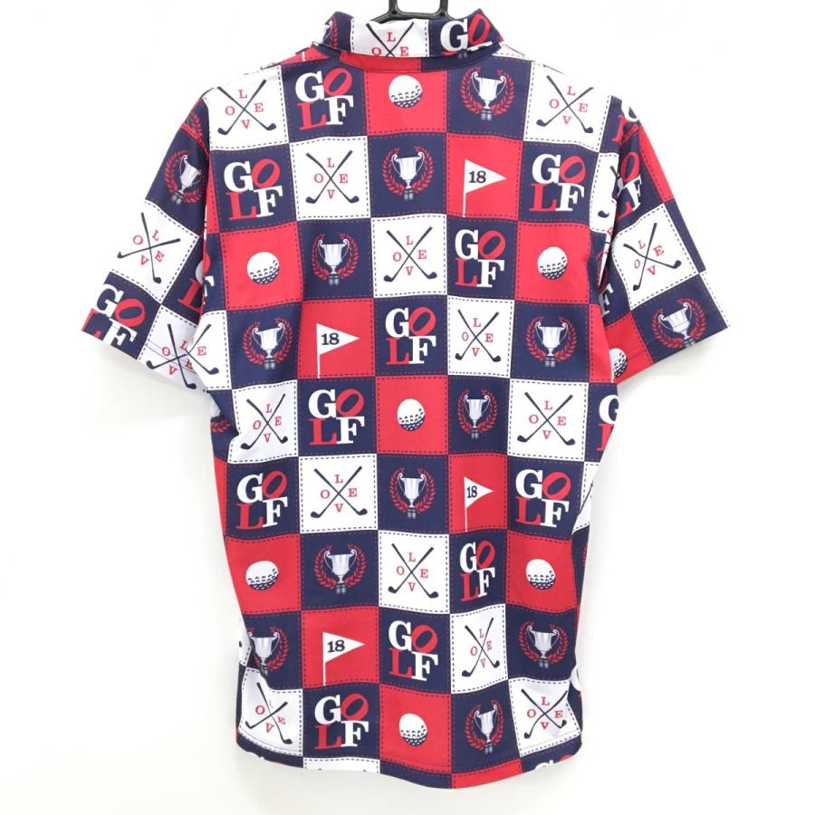 LOUDMOUTH（ラウドマウスゴルフ） ラウドマウス 半袖ポロシャツ レッド